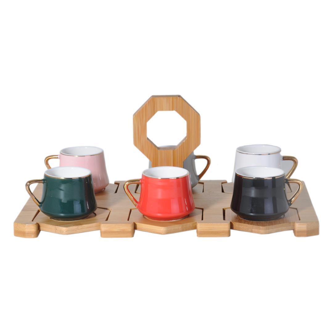 Bambu Standlı Kahve Fincan Seti 169.48 TL + KDV