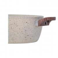CENA Granit  Derin Tencere 24 Cm Krem