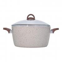Cena Granit  Derin Tencere 32 Cm Krem