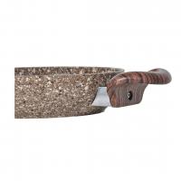 Cena Taş Granit Kapaklı Sahan 18 Cm Kahve
