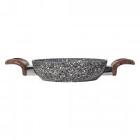 Cena Taş Granit Kapaklı Sahan 18 Cm Gri