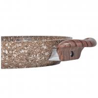 Cena Taş Granit Kapaklı Sahan 22 Cm Kahve