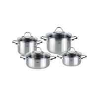 Fissler 8 Parça Çelik Tencere Seti Paris