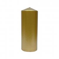 Horizon Silindir Mum 6*14cm Varaklı