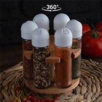 Joy Kitchen Baharatlık Seti 6'lı Beyaz Kapak Sofia