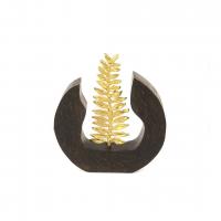 Mikasa Moor Gold Yapraklı Obje 29x6x33 Cm
