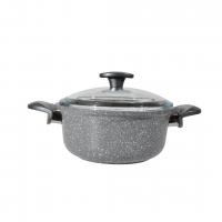Thermoad Döküm Granit Derin 20 Cm Tencere Gri