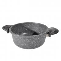 Thermoad Döküm Granit Derin 20 Cm Tencere Gri
