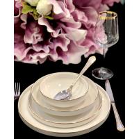 Mikasa Moor Yemek Takımı 24 Parça Modern Gold