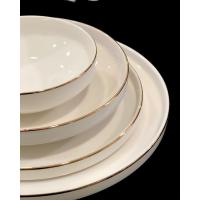 Mikasa Moor Yemek Takımı 24 Parça Modern Gold