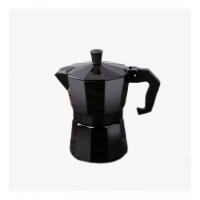 Moka Pot 3 Kişilik Siyah 