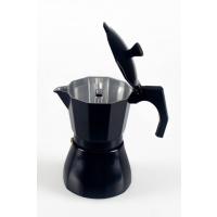 Moka Pot 3 Kişilik Siyah 