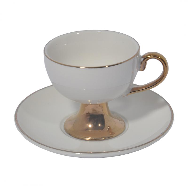 Porselen Ayaklı Kahve Fincanı Takımı 6 Kişilik 01 161.01 TL + KDV