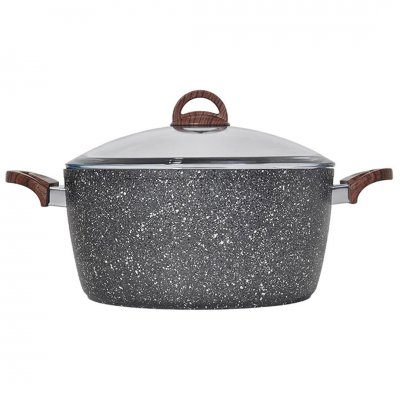 Cena Granit Derin 32cm Tencere Gri