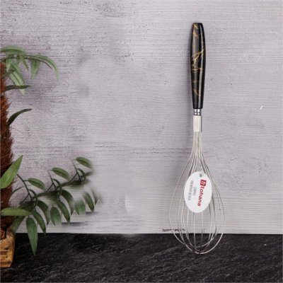 Mermer Desen Saplı Çırpıcı