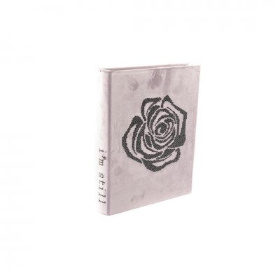Mikasa Moor Pembe Kadife Kitap Kutu 28x22x4 Cm
