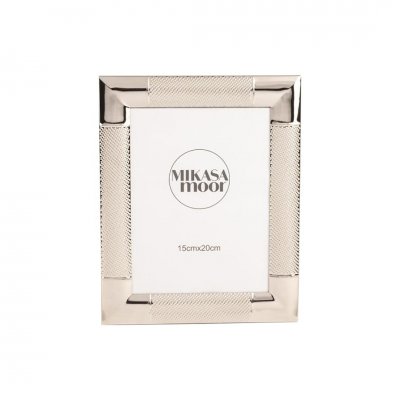 Mikasa Moor Gümüş Dokulu Çerçeve 15x20 Cm