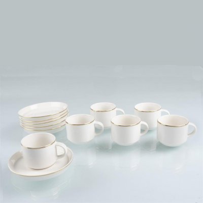 Mikasa Moor Gold Modern 6’lı Kahve Fincanı