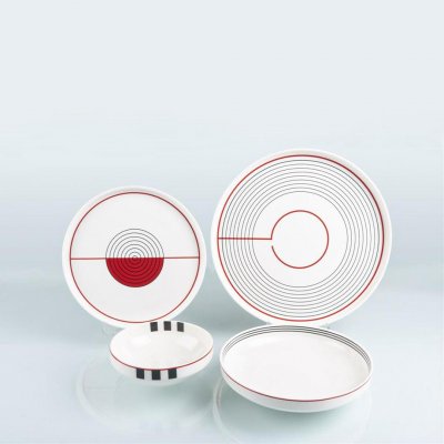 Mikasa Moor Punto Modern 24 Parça Yemek Takımı