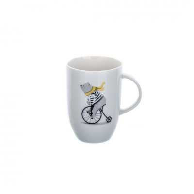 Mug Bardak bear bıcycle