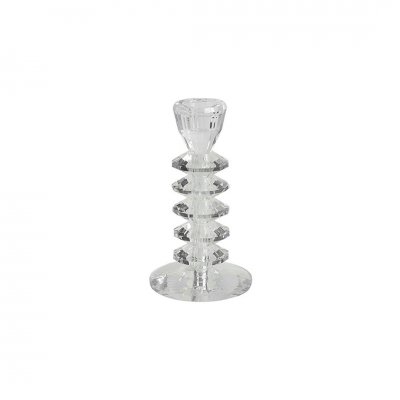Sembol 5 Boğum Kristal Şamdan 17 Cm