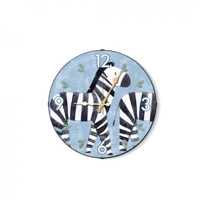 The Mia Kucuk Bombeli Saat 25 Cm Gold Akyel Zebra