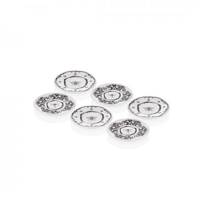 The Mia Liberte Çay Tabağı 6 Lı Set 13 Cm