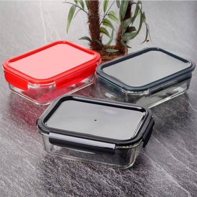 Tohana Cam Saklama Kabı Renkli 600ml