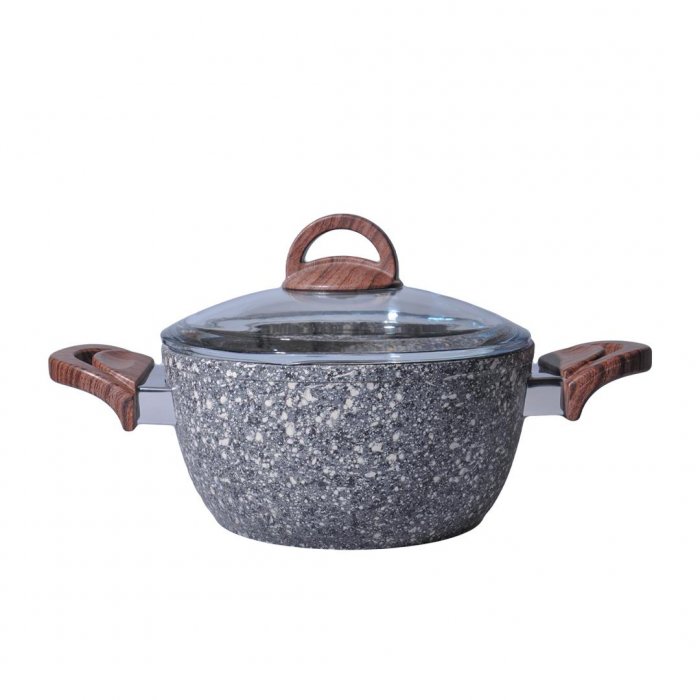 Cena Taş Granit Derin Tencere 20 Cm Gri - 466.09 TL + KDV Cena Taş Granit Derin Tencere 20 Cm Gri - 466.09 TL + KDV