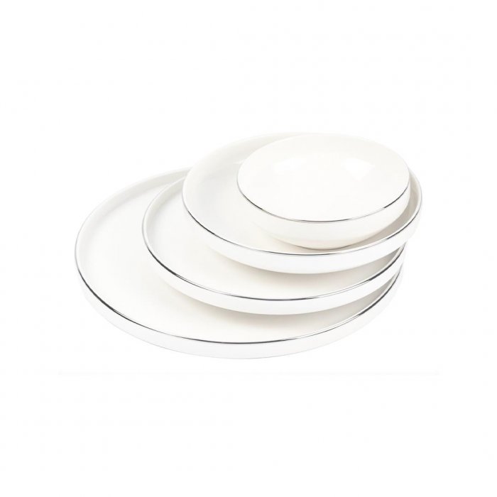Mikasa Moor Yemek Takimi Modern Silver 1 059 31 Tl Kdv